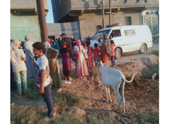 سقوط 4 أشخاص في مستنقع مائي - تصوير آخرين