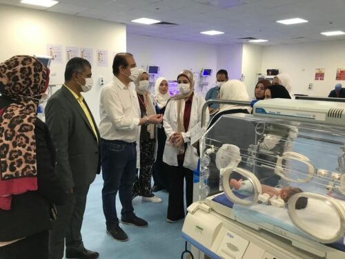 متابعة المنظومة الصحية بالمنيا