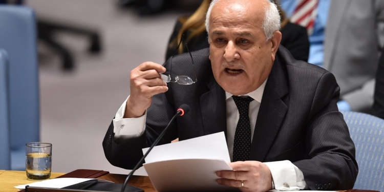 السفير رياض منصور مندوب فلسطين بالأمم المتحدة