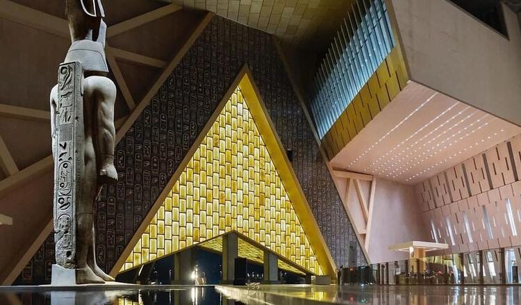 مكان المتحف المصري الكبير