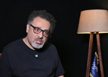 حوار وائل عباس مع «الحرية»- تصوير أمير الرفاعي