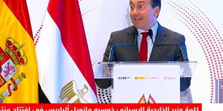 وزير الخارجية الإسباني، خوسيه مانويل