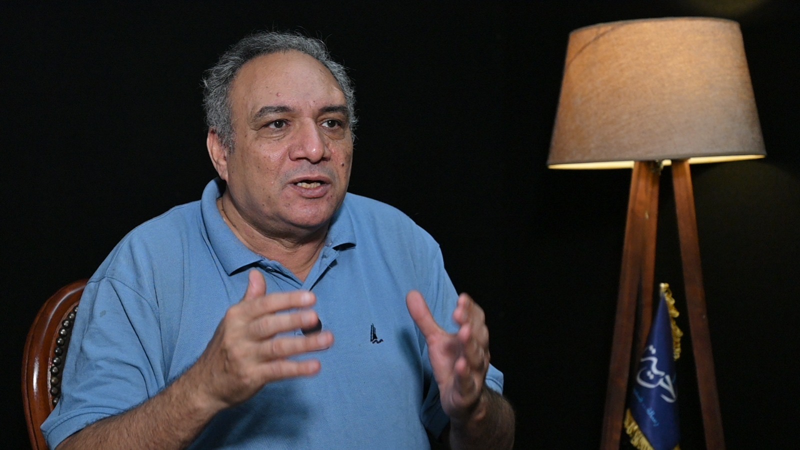 حوار عمار علي حسن مع «الحرية»- تصوير أمير الرفاعي