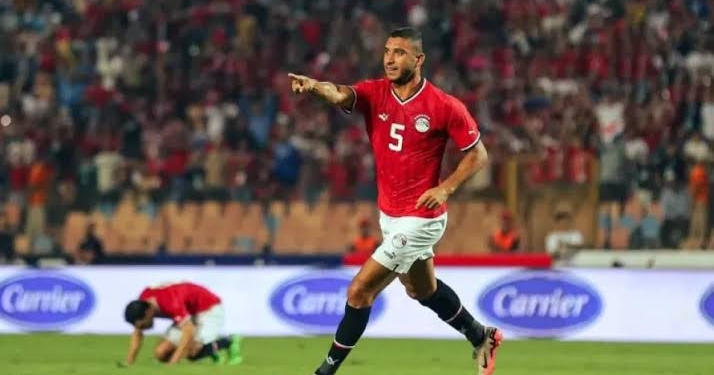 دفاع منتخب مصر أمام إثيوبيا