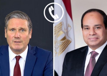 السيسي ورئيس وزراء بريطانيا