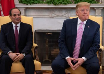 الرئيس السيسي ونظيره الأمريكي