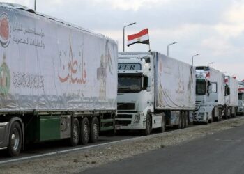 المساعدات الانسانية لقطاع غزة