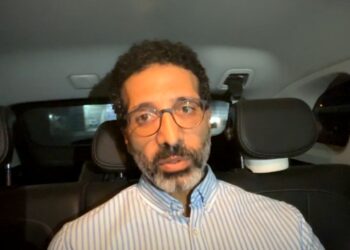 هيثم الحريري في فيديو له على فيسبوك