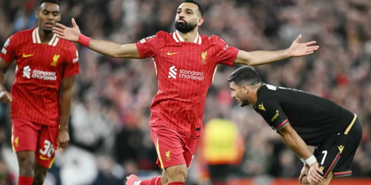 محمد صلاح نجم ليفربول