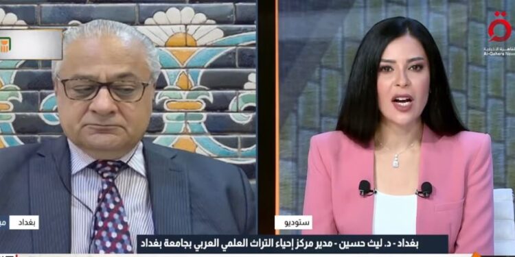 الدكتور ليث حسين، مدير مركز التراث العلمي العربي في جامعة بغداد