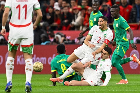 المغرب ومنتخب السنغال