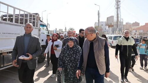 محافظ المنيا يستجيب لمناشدة الحاجة هناء