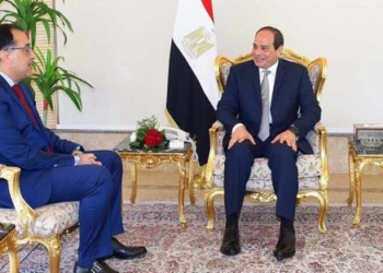 الرئيس السيسي ومصطفى مدبولي -أرشيفي