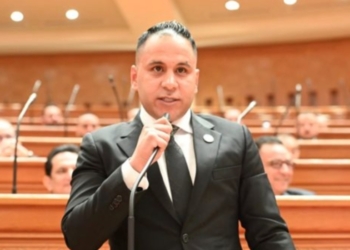 النائب إبراهيم مجدي حسين عضو لجنة الزراعة بمجلس النواب عن حزب مستقبل وطن