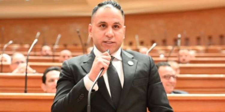 النائب إبراهيم مجدي حسين عضو لجنة الزراعة بمجلس النواب عن حزب مستقبل وطن