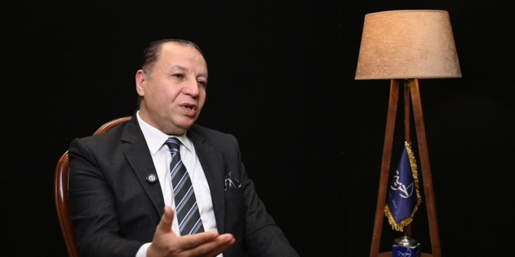 مجدي حمدان خلال حواره مع "الحرية"