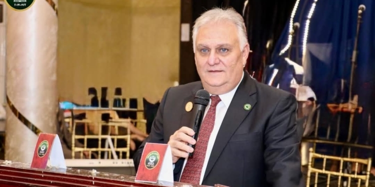 محمد يكن، الأمين العام لحزب الأحرار الدستوريين