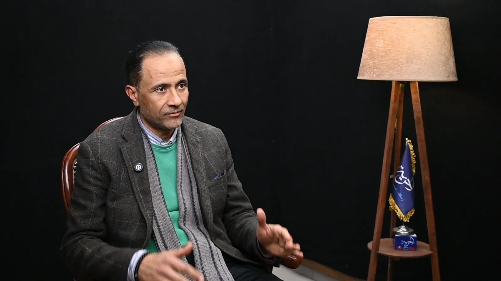الكاتب الصحفي أبو السعود محمد- خلال حواره مع "الحرية"