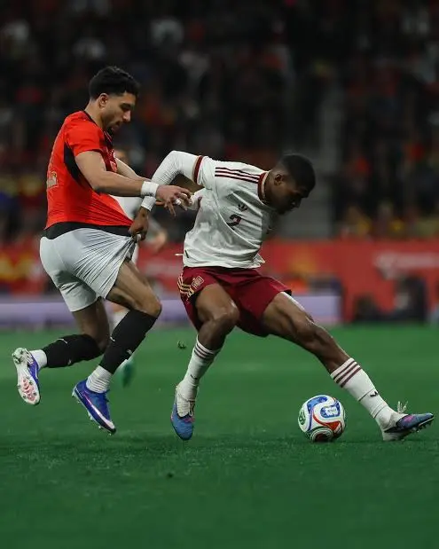منتخب مصر وإسبانيا