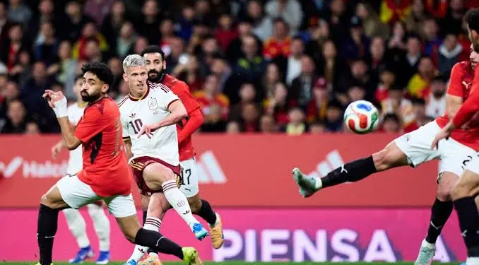 منتخب مصر وإسبانيا