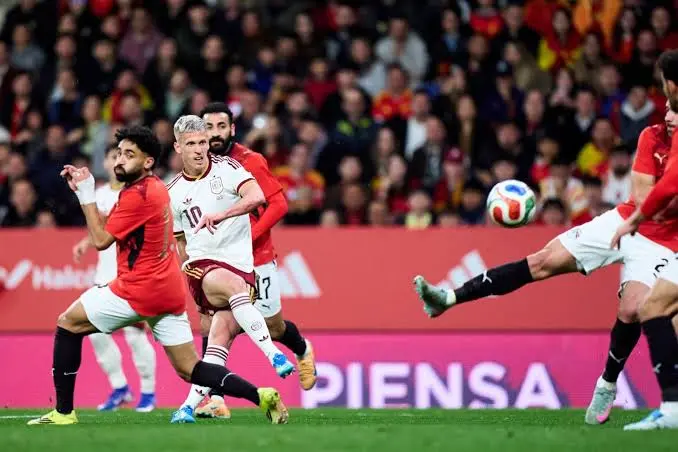 منتخب مصر وإسبانيا
