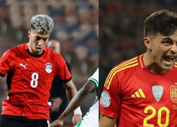 منتخب مصر وإسبانيا