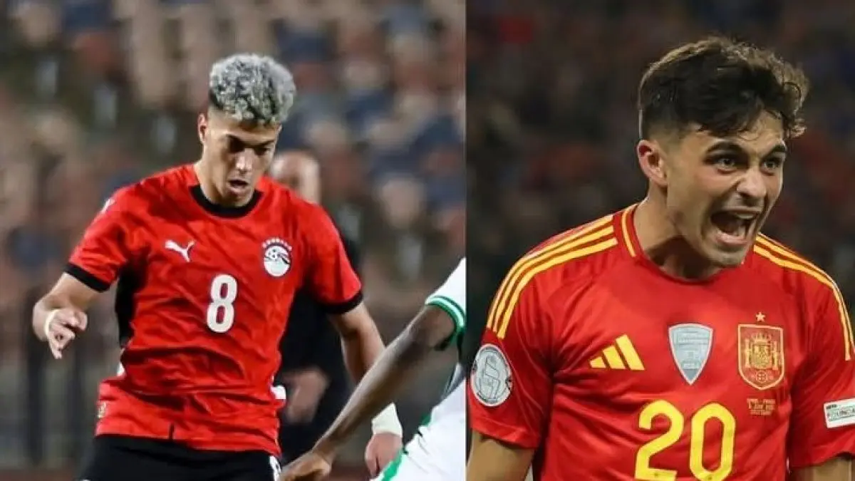 منتخب مصر وإسبانيا 