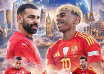 منتخب مصر وإسبانيا