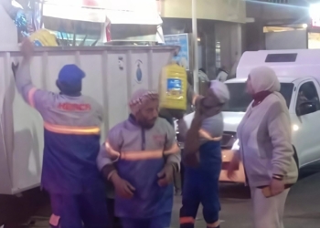 حملة مفاجئة بحي جنوب الغردقة ترفع 30 حالة إشغال وتتصدى لظاهرة النباشين
