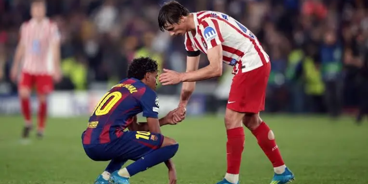 أتلتيكو مدريد وبرشلونة
