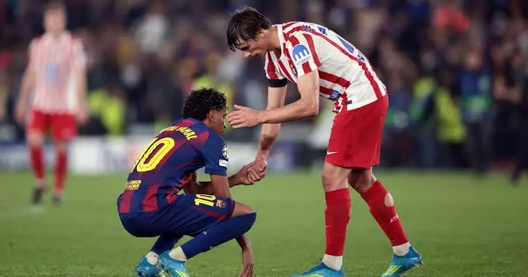 أتلتيكو مدريد وبرشلونة