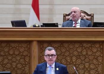 وزير التخطيط داخل مجلس النواب