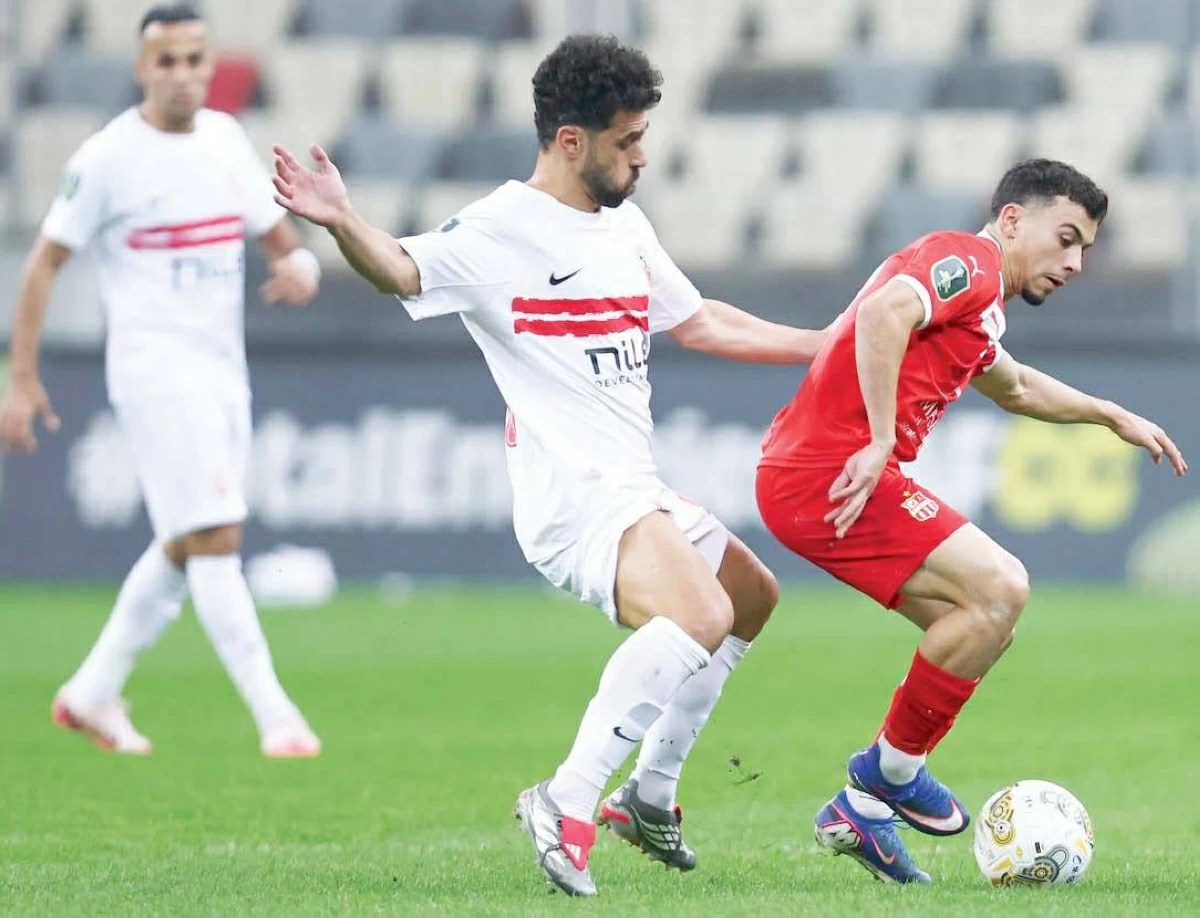  الزمالك وشباب بلوزداد