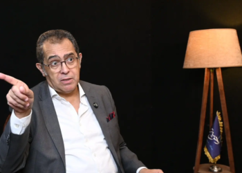 الدكتور رائد سلامة خلال حواره مع "الحرية"