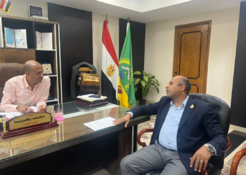 المهندس هشام الهمامي خلال لقاء رئيس الجهاز