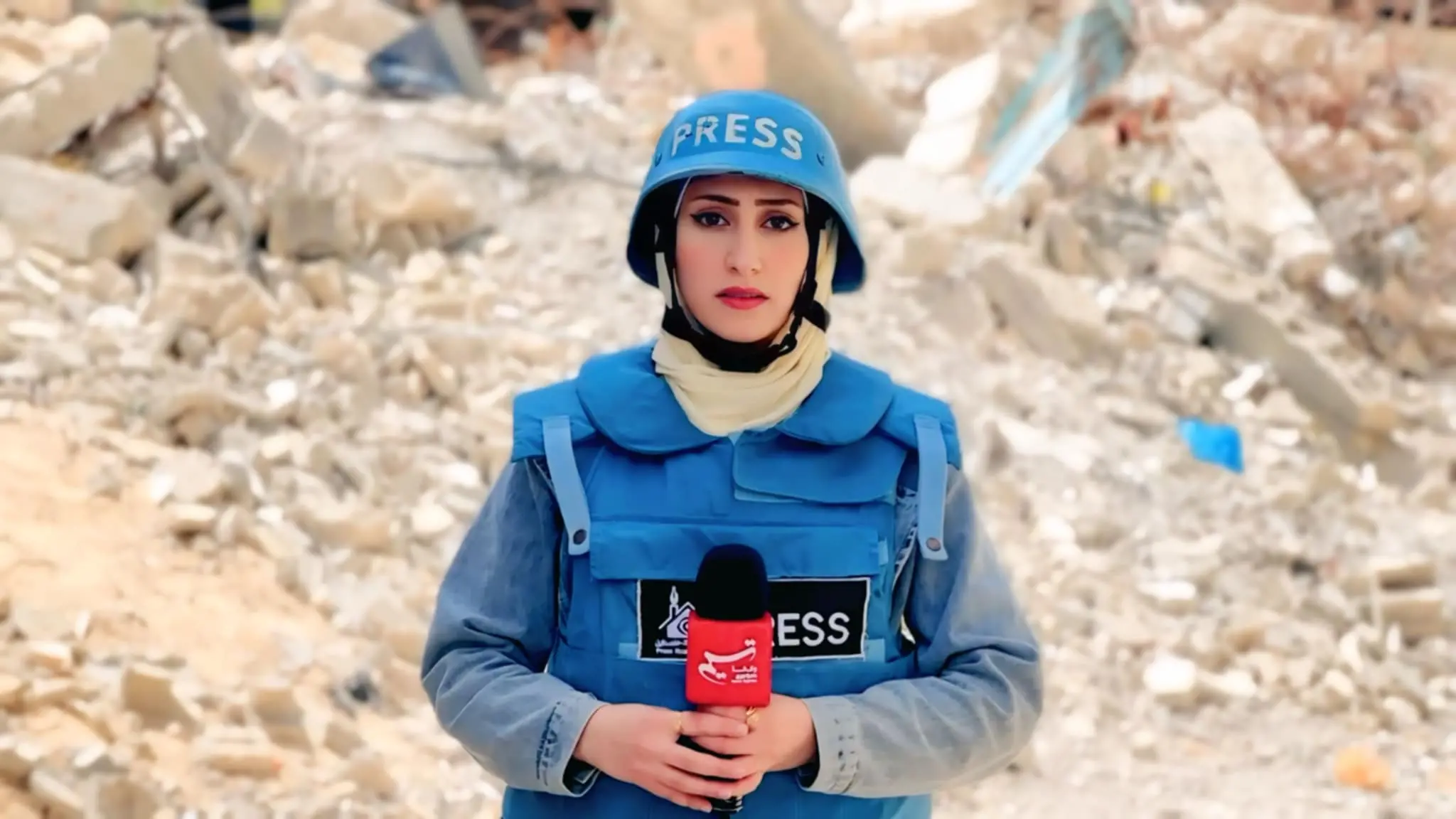 الصحفية الفلسطينية آية جودة، مراسلة وكالة «تسنيم» الدولية للأنباء في غزة