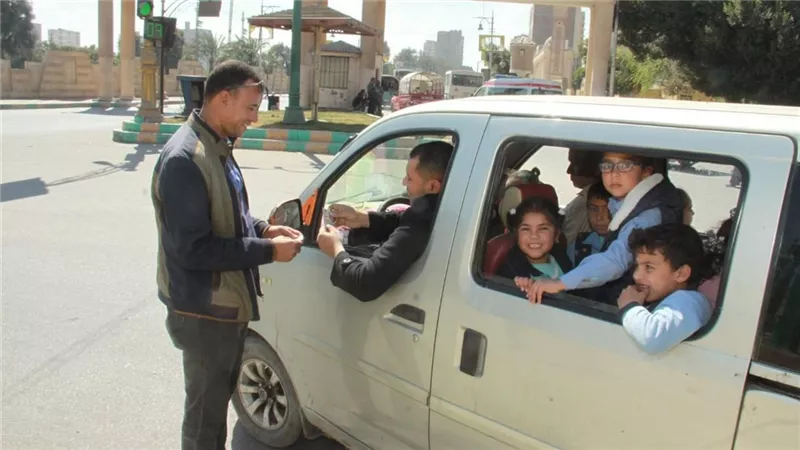 ضبط 22 سائق حافلات مدرسية