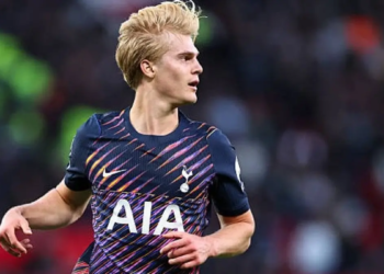 لوكاس بيرجفال لاعب توتنهام