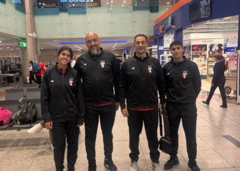 بعثة منتخب التجديف الشاطئي